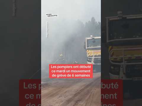 Les pompiers ont débuté ce mardi un mouvement de grève de 6 semaines