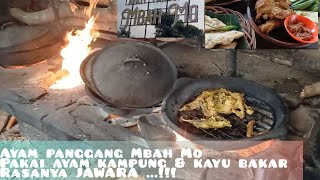 WAJIB DI COBA !!! AYAM PANGGANG MBAH MO PAKAI AYAM KAMPUNG & KAYU BAKAR TAPI RASANYA JUARA 👍