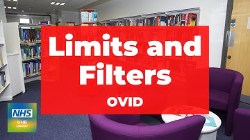 Applying Limits and Filters (OVID) - Classic Interface