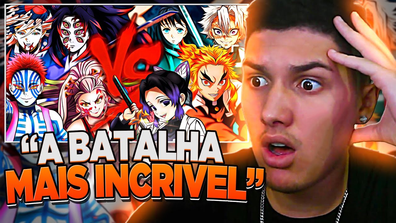 (MELHOR DO ANO) REAGINDO a Luas Superiores Vs Hashiras | Combate de Rimas | Yondax  ‹ JOTA REACT ›