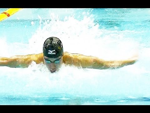 萩野公介 M100m バタフライ (50.26) 日本選手権(25m)水泳