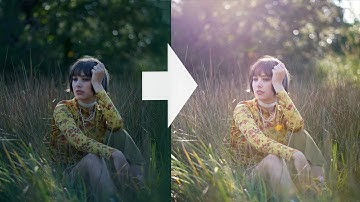 SUN FLARE OVERLAY (EASY Photoshop TRICK!!)