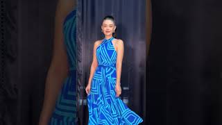 Halter Yaka Elbisemizi Çok Sevdiniz, Sizler Için Şimdi En Uygun Fiyatıyla Tofisada