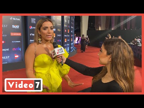 الفنانة أية سليم أنا حلوة بدرجة 7 من 10