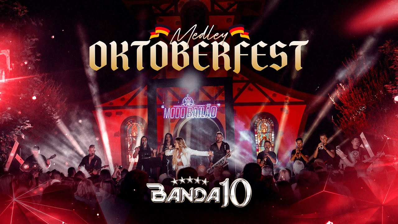 BANDA 10 - MEDLEY OKTOBERFEST  | DVD MODO BAILÃO