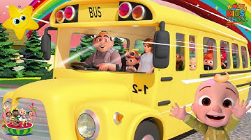 [ 1 MINUTE LOOP ] 🚍 Wheels on the Bus Sound Variations Remix 🎶 || Several Version | Kids School