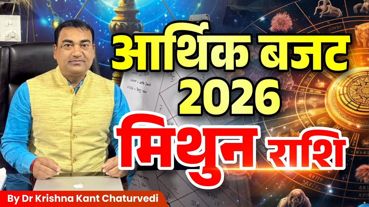 आर्थिक बजट 2026 – मिथुन (Mithun) Gemini राशि जानिए क्या होगी आपकी आर्थिक स्थिति।