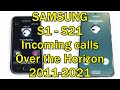 Samsung Galaxy S1–S21 Incoming Calls with Over the Horizon Ringtone Versions   Boot Animations Clips