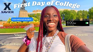 First day of school vlog *college edition* Xavier University