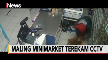 Bergaya Seperti Ninja, Aksi Maling Bobol Minimarket Terekam CCTV - Police Line 11/08