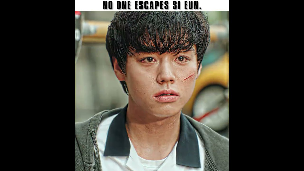 You Can't Escape From Si Eun☠️ |🎬Weak Hero Class 1 | 🎧 Song : Montagem Bailao