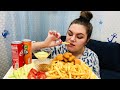 Мукбанг! Нагетсы & картошка фри 🍟 | Mukbang nuggets & french fries 🍟