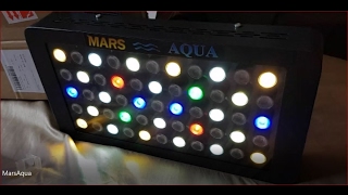 MarsAqua Dimmable 165W LED Aquarium Light