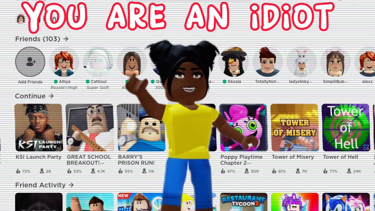 You Are An Idiot Roblox ID 