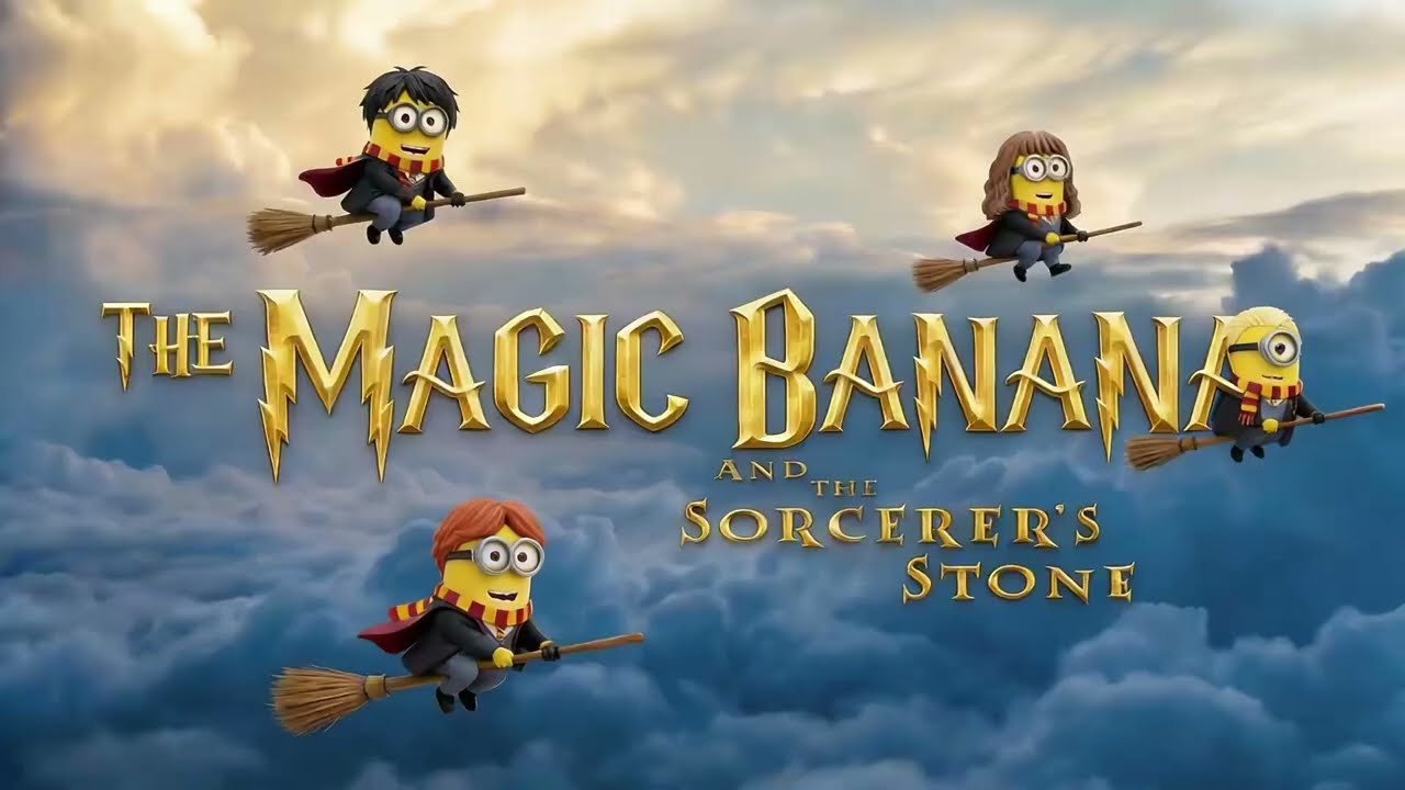 The Magic Banana 🪄🍌 | Minions Parody of Harry Potter and the Sorcerer’s Stone