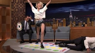 Kristen Stewart Nearly Pukes Up Jello Shots With Jimmy Fallon