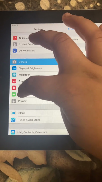 iPad 2 on iOS 9.3.5