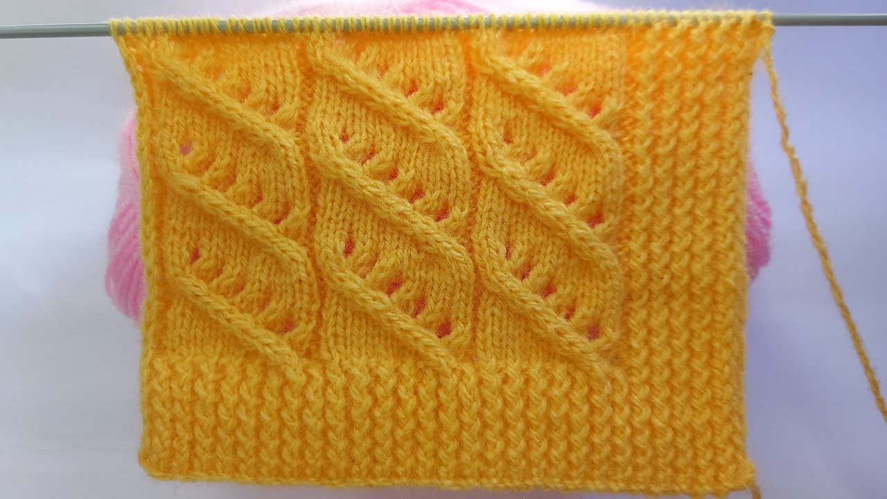 HERMOSO PUNTO TEJIDO A DOS AGUJAS | SAMANTHA 💗
