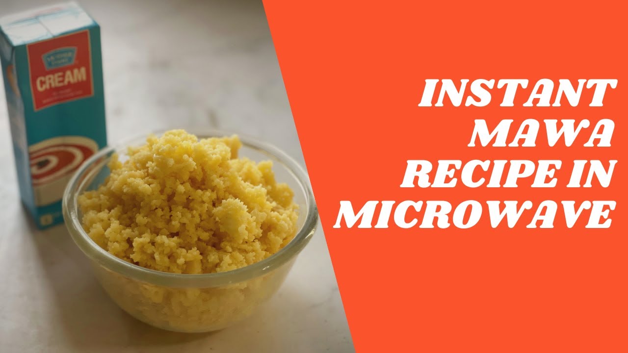 INSTANT MAWA IN MICROWAVE |QUICK & EASY HOMEMADE MAWA | MAKE KHOYA AT HOME WITH ONLY TWO INGREDIENTS | Deepali Ohri