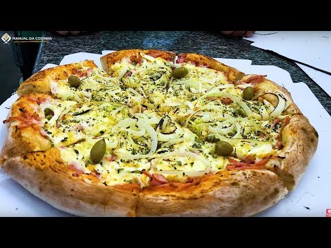 🔥PIZZA COM MASSA POBRE E BORDA DE AR FALSA - AULA 1