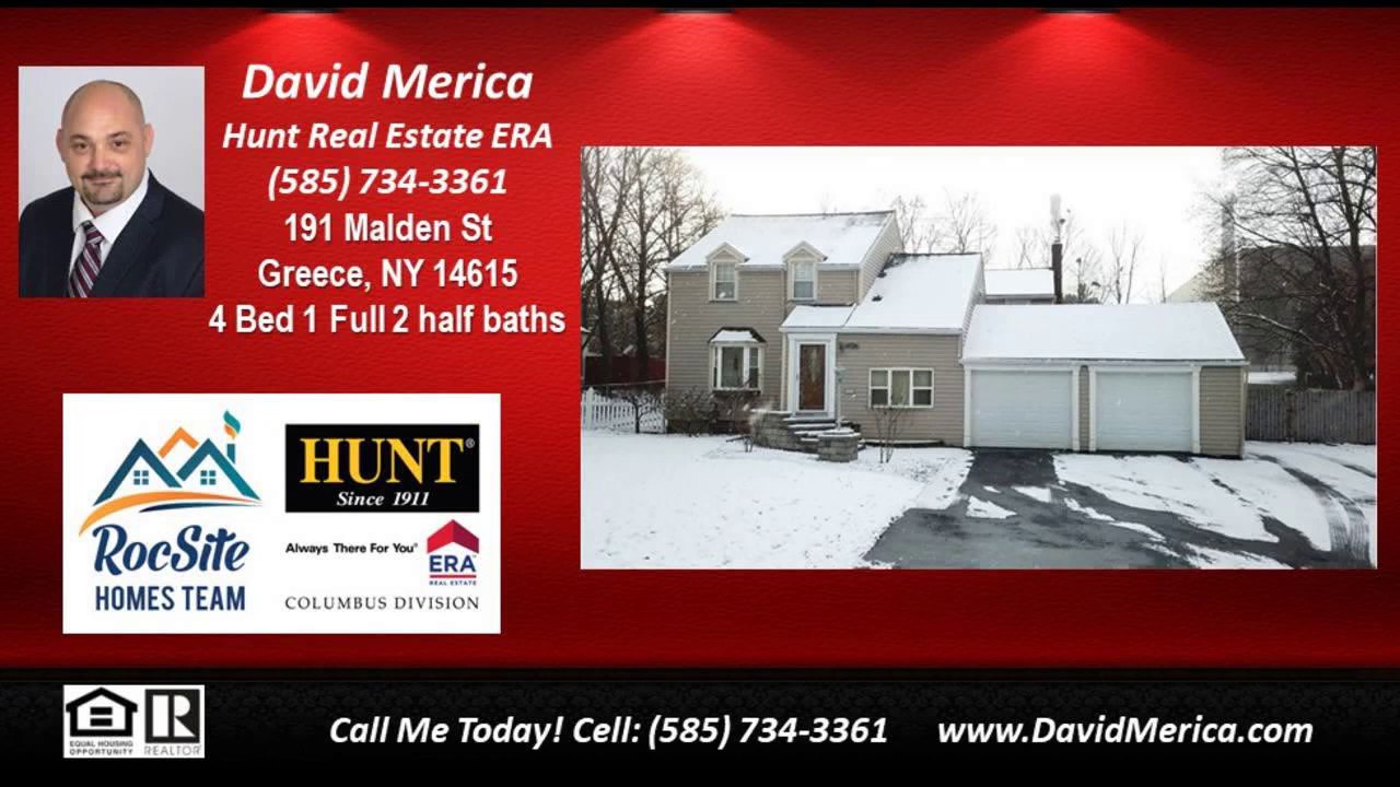 Homes for Sale in Greece NY 191 Malden St 14615 YouTube