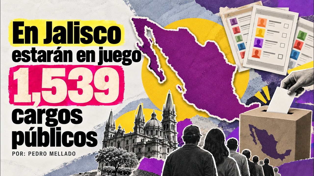 En Jalisco estarán en juego 1,539 cargos públicos
