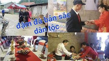 Lễ nhận dâu và mời rượu ra mắt họ hàng (lễ kết hôn) người dân tộc Tày Cao Bằng#anhemtaynungtv
