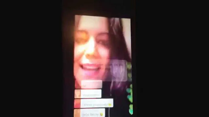 Becky Farias with Alex Khan split screen interview