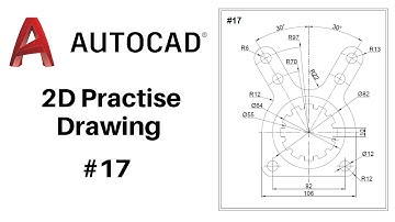 AutoCAD 2D Exercise Tutorial - #17 - Basics To Advance in Hindi