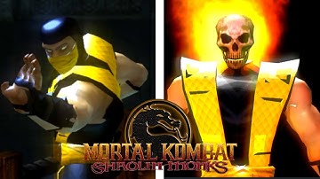 MK1 Scorpion Mod by @TnumModder  | Mortal Kombat Shaolin Monks PC 4K Gameplay