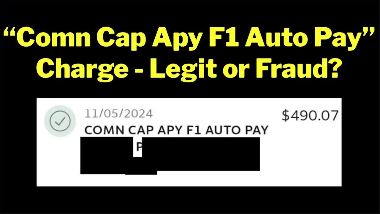 Com Cap Apy F1 Auto Pay