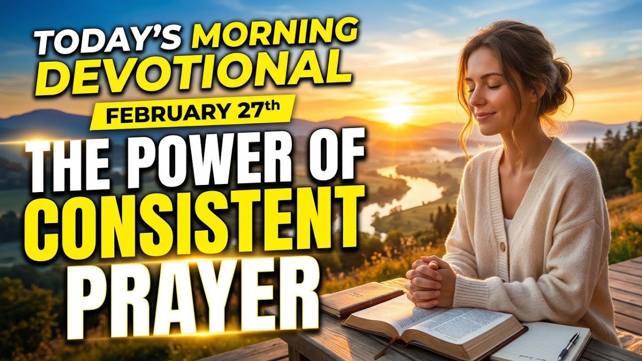 The Power Of Consistent Prayer.