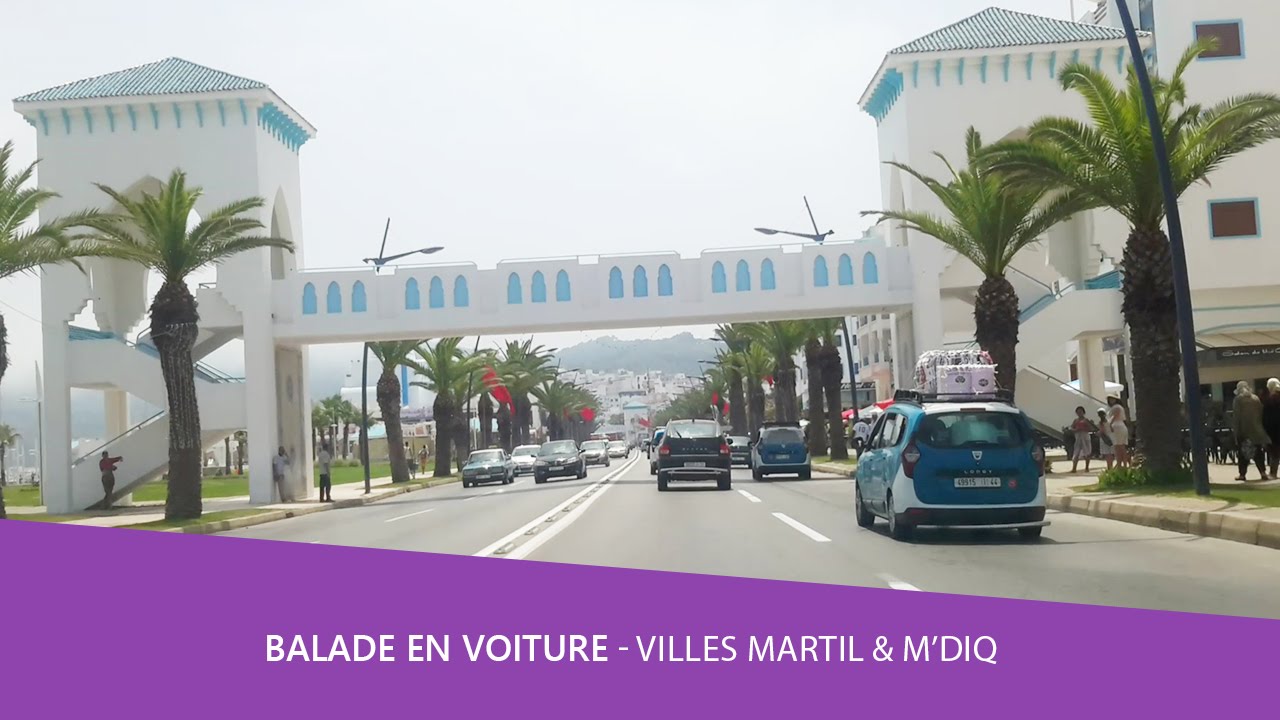 Balade voiture 🚘 Martil - Mdiq Maroc