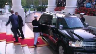 President Uhuru Kenyatta Arrives at the White House   8-5-2014