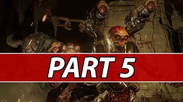 Doom 4 Gameplay Walkthrough Part 5 - ARGENT ENERGY TOWER!