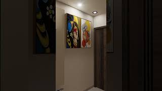✨ Step into a beautifully crafted 3D Bedroom Visualization Walkthrough.#interiordesign #sketchup