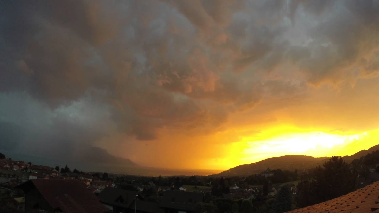 Thunderstorm - GoPro time lapse 4K