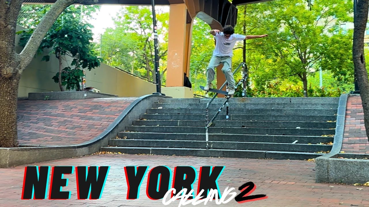 New York Calling Ep.2 / Brooklyn Banks / legendary Pyramid Ledges