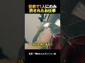 世界で1人にのみ許されたお仕事