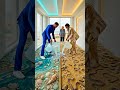 THIS DOUBLE FLOOR LOOKS INSANE! 😱Ocean vs Desert Epoxy Luxury Floor