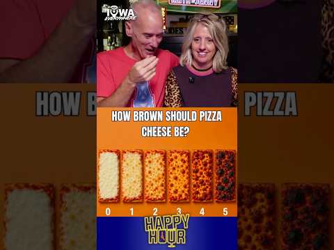 Vertical clip still: How Brown Should Pizza Cheese Be?