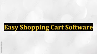 Easy Shopping Cart Software screenshot 3
