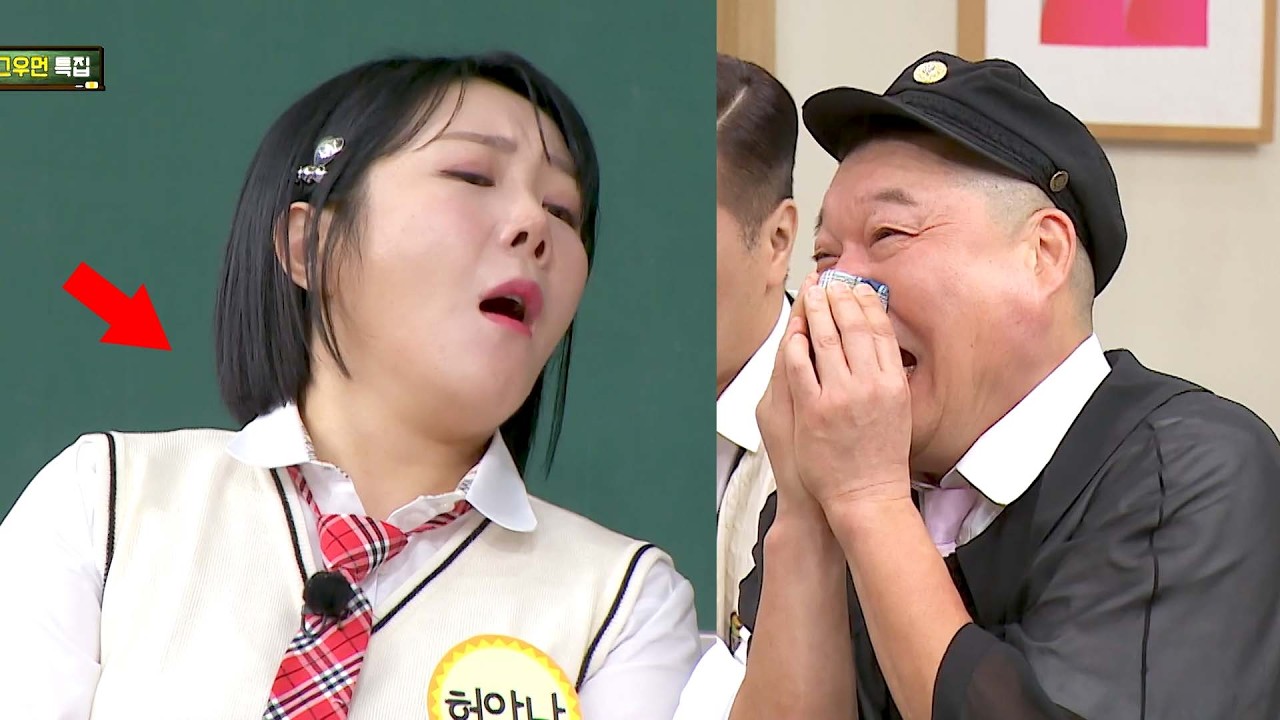 허안나의 실감 나는 독감 성대모사에 웃다가 우는 강호동ㅋㅋ