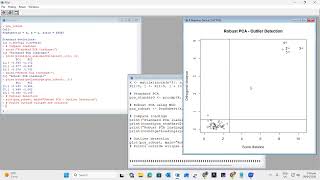 Robust Principal Component Analysis With Outliers: R programming