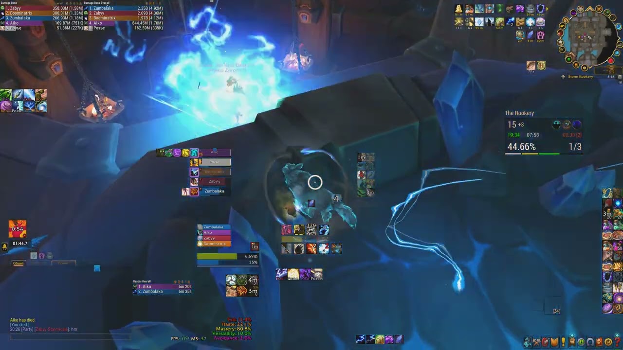 The Rookery +15 elemental shaman 11.1.0