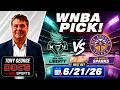 WNBA Pick - New York Liberty vs Los Angeles Sparks Prediction, 6/21/2026 Free Best Bets & Odds
