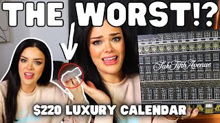 LUXURY CALENDARS ARE BAD!? THE WORST ITEM!? | $220 Saks Advent Calendar Unboxing #19 screenshot 3