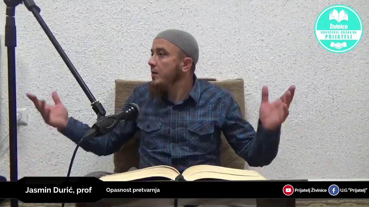 Opasnost pretvaranja - Jasmin Duric, prof.