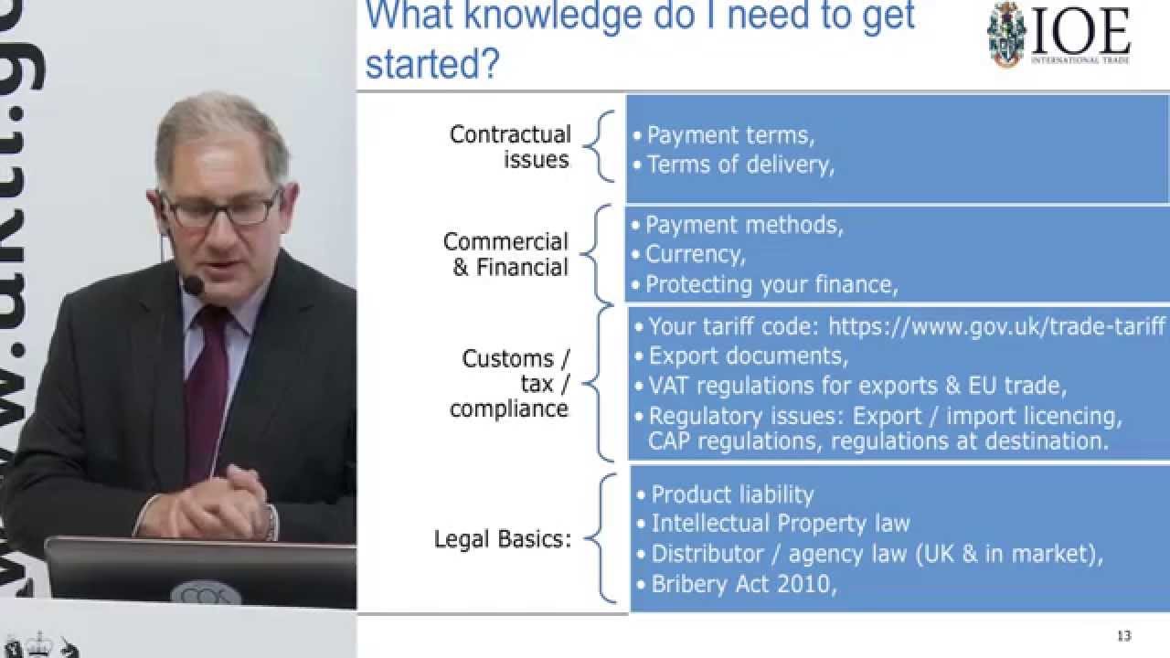 UKTI - Case Study: Three Steps to Export success