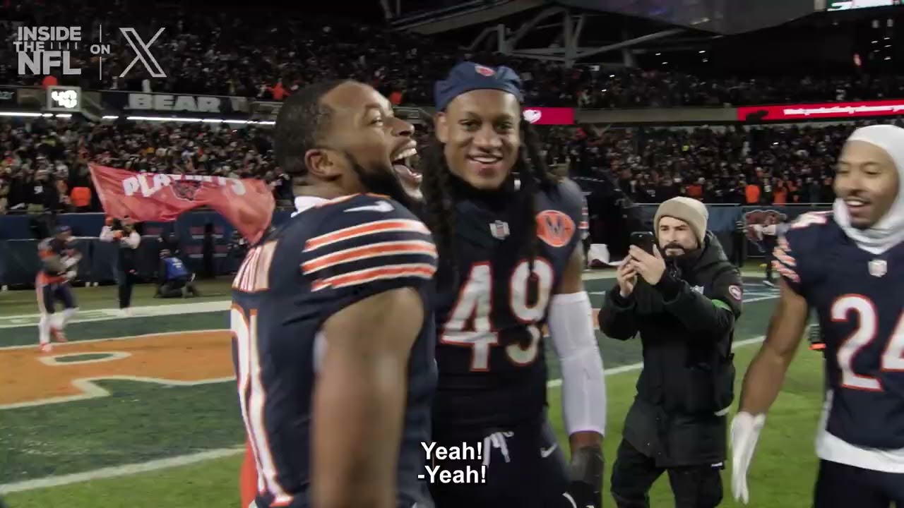 "IT'S CHICAGO!" Bears Wild Celebration After Stunning Packers Playoff Comeback